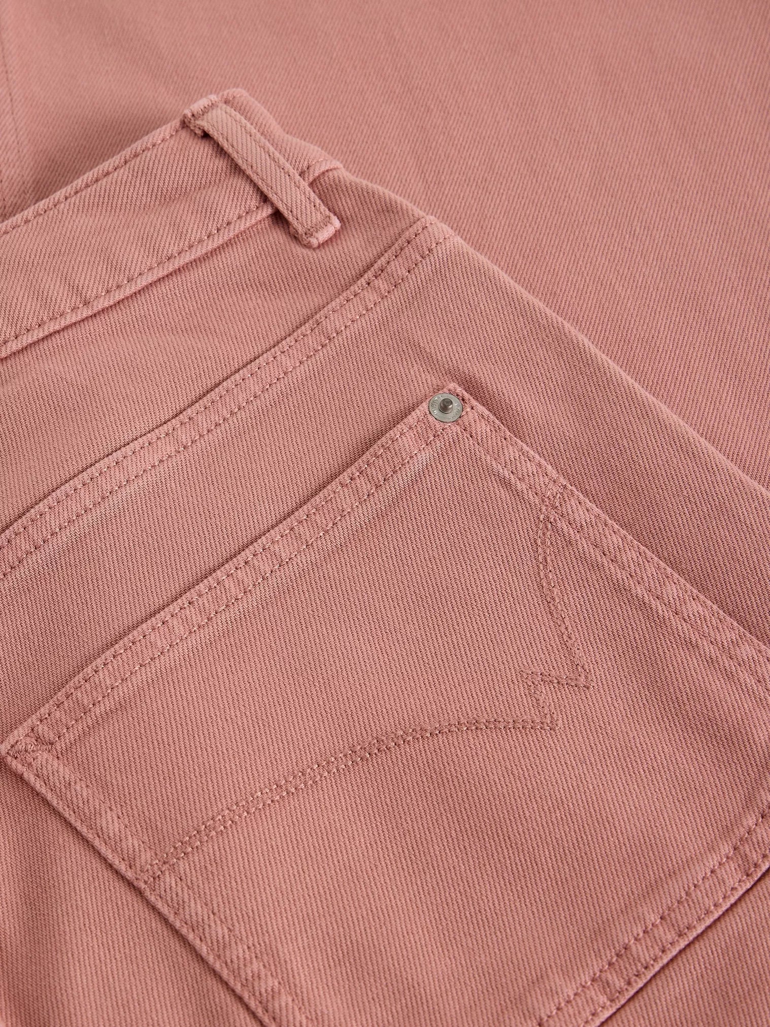 White Stuff Tia Wide Leg Crop Jean Dusty Pink