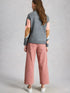 White Stuff Tia Wide Leg Crop Jean Dusty Pink
