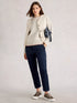 White Stuff Twister Cord Trouser Dark Navy