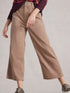 White Stuff Tia Cord Wide Leg Crop Light Natural