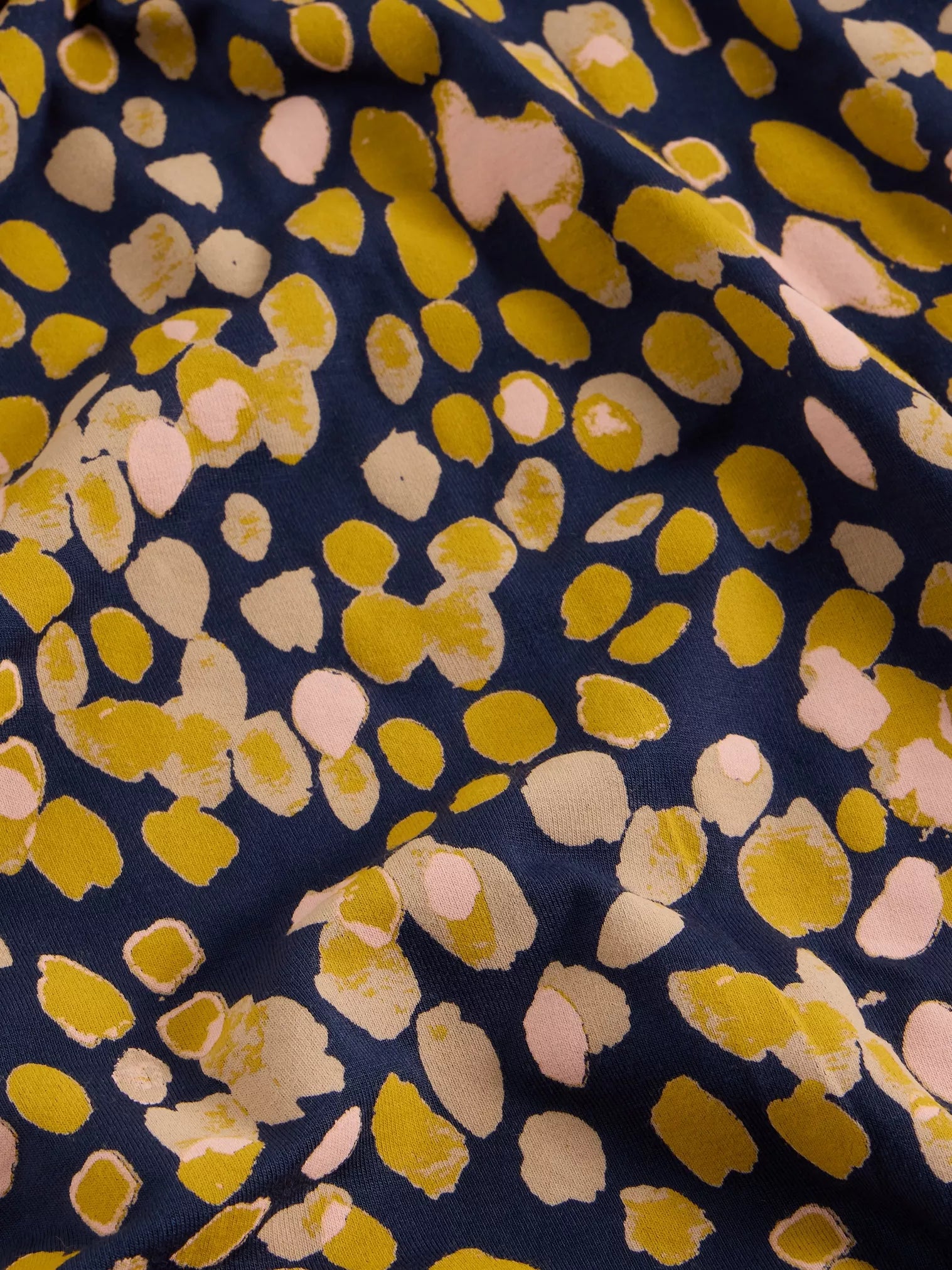 White Stuff Madeline Jersey Dress Chart Multi