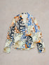 White Stuff Annie Jersey Shirt Orange Multi