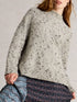 White Stuff Mono Nep Roll Neck Ivory Multi