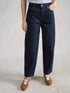White Stuff Aubrey Barrel Leg Jean Dark Denim