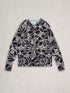 White Stuff Lulu Print Cardi Navy Multi