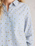 White Stuff Sophie Organic Cotton Shirt Blue Multi