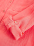 White Stuff Sophie Linen Shirt Mid Coral