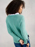 White Stuff Olive Jumper Mid Teal