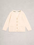 White Stuff Nova Linen Blend Cardi Natural White