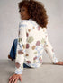 White Stuff Annie Jersey Shirt Ivory Multi.