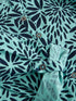 White Stuff Annie Jersey Shirt Teal Print