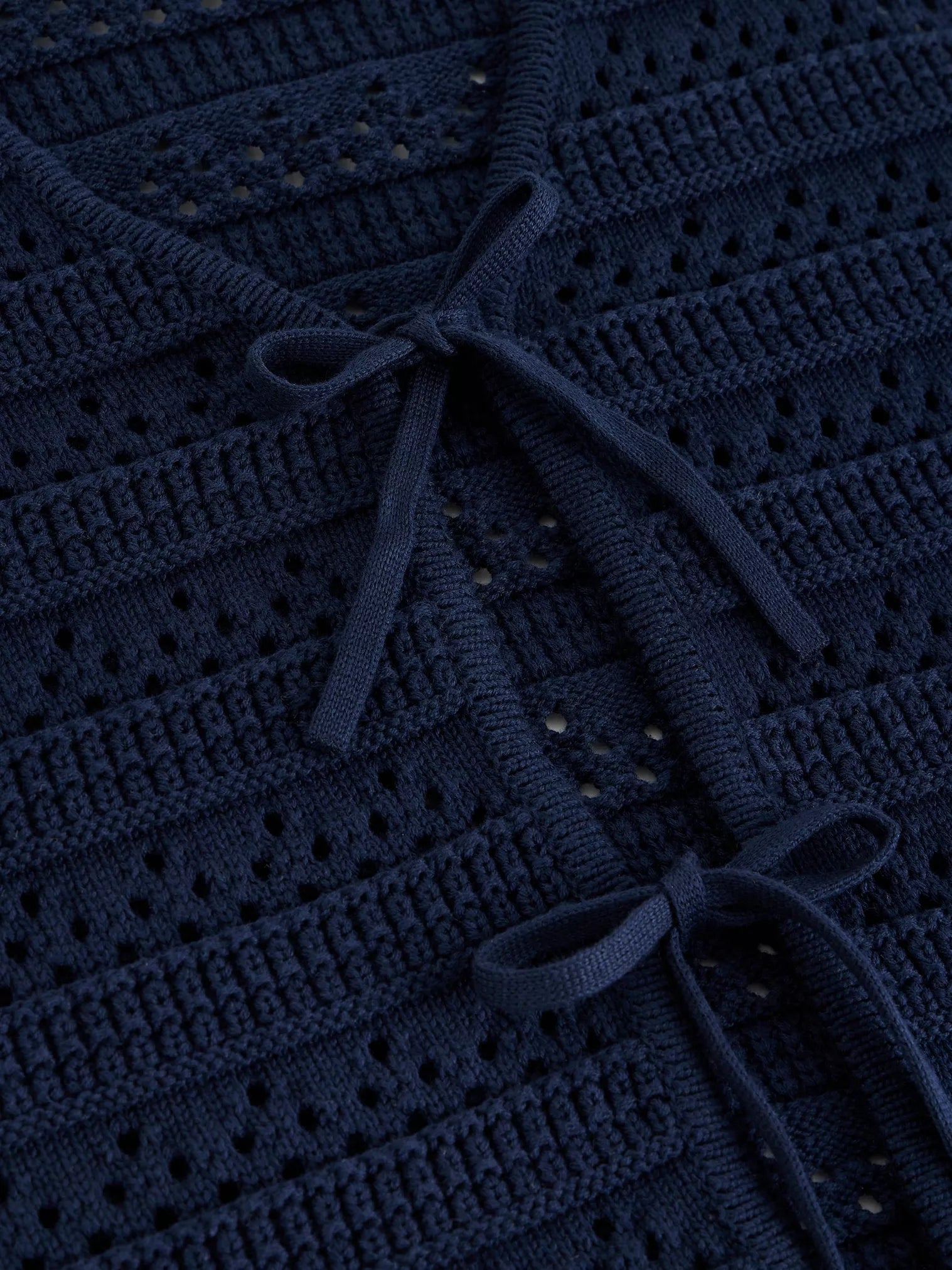 White Stuff Tilda Tie Tank Dark Navy