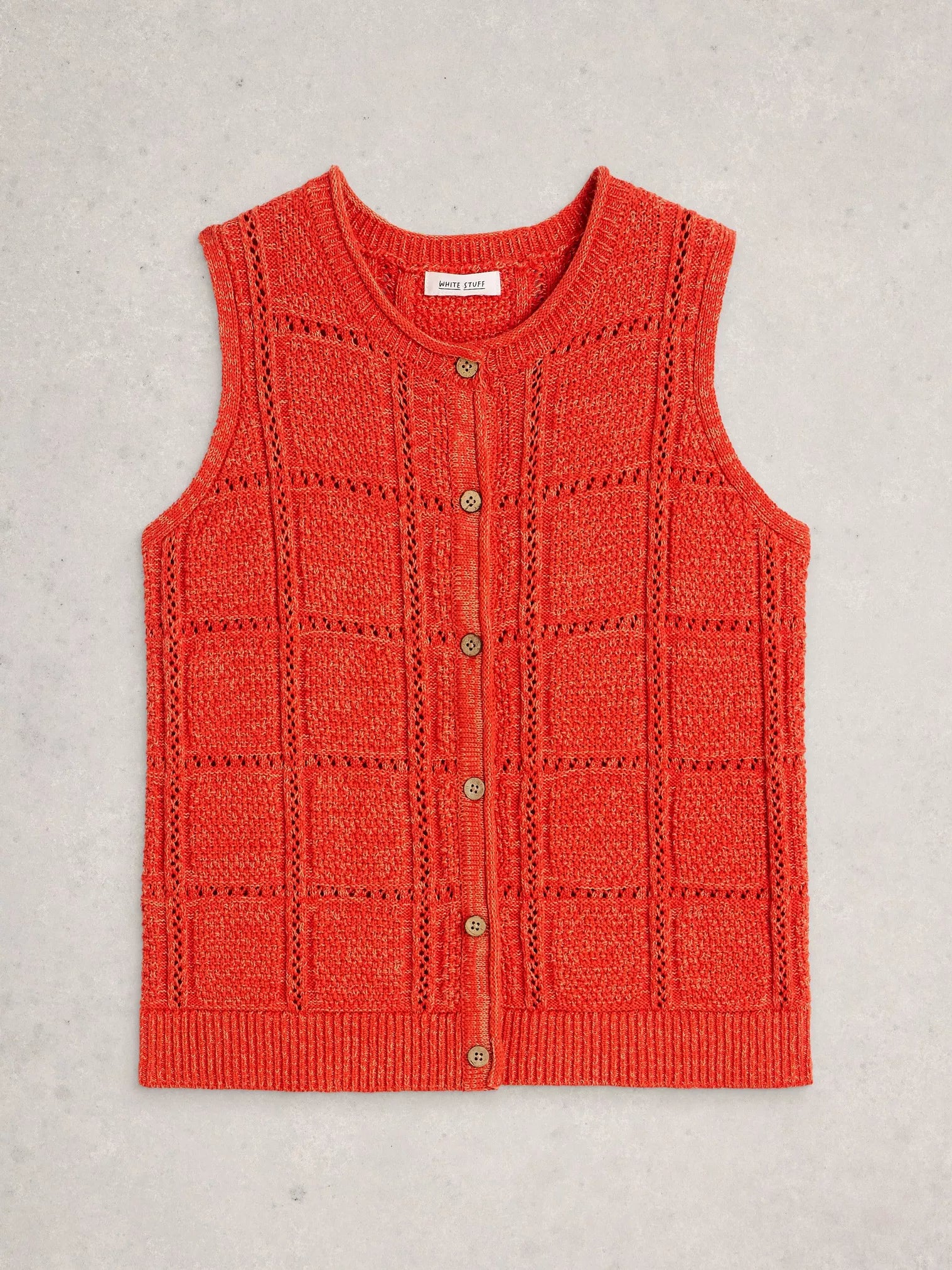 White Stuff Tilly Tank Mid Red
