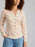 White Stuff Annie Jersey Shirt Ivory Multi