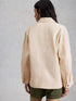 White Stuff Molly Shacket Natural White