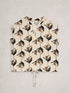 White Stuff Nicole Linen Blend Top Ivory Print