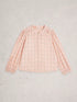 White Stuff Lana Organic Cotton Top Pink Multi