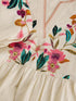 White Stuff Maeve Embroidered Midi Dress Ivory Multi