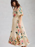 White Stuff Maeve Embroidered Midi Dress Ivory Multi