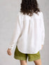 White Stuff Sadie Linen Boyfriend Shirt Brilliant White