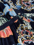 White Stuff Phoebe Midi Dress Navy Multi
