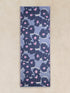 White Stuff Selma Midweight Scarf Blue Print