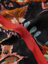 White Stuff Sophie Printed Scarf Black Print
