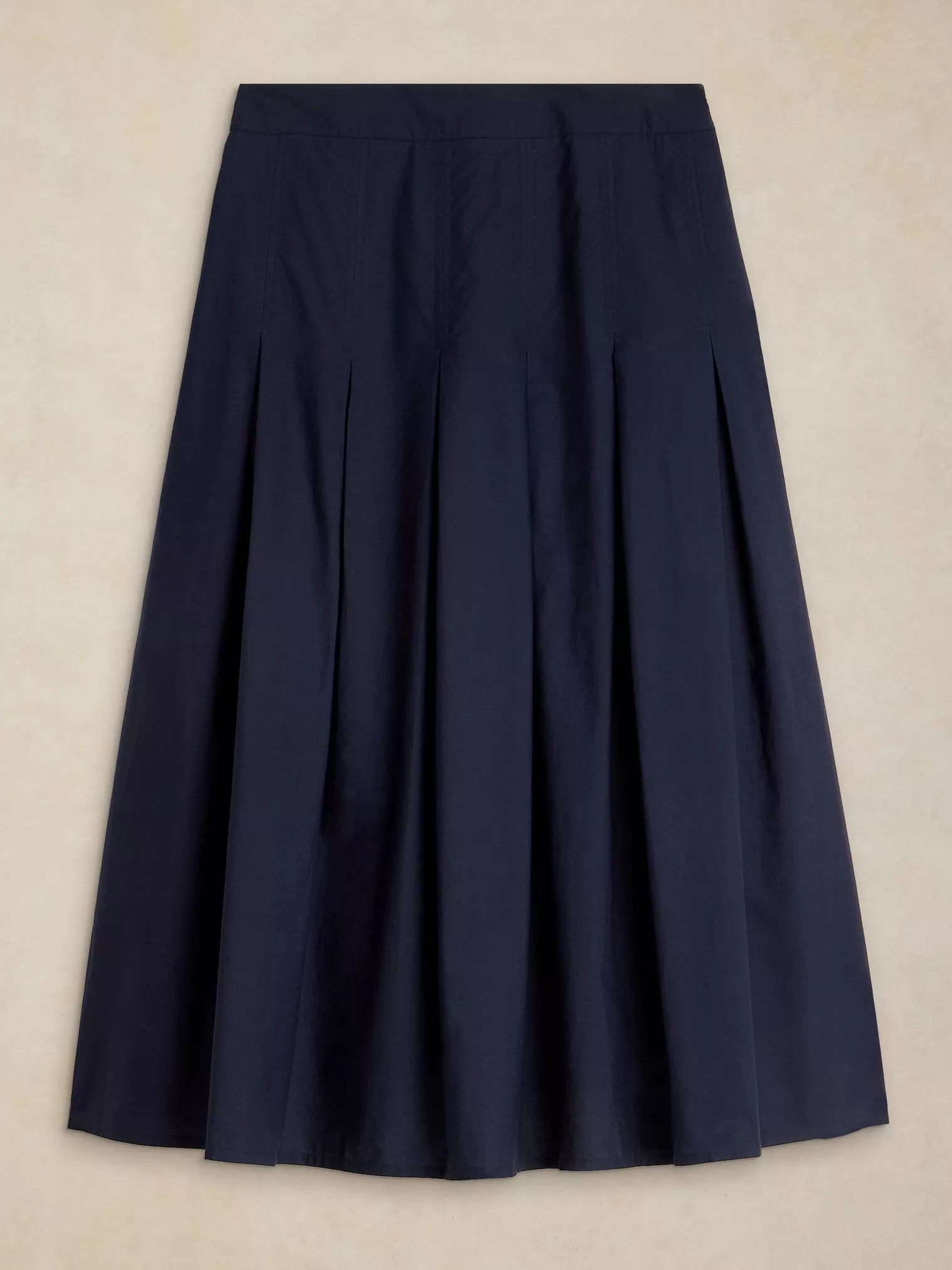 White Stuff Marlowe Midi Skirt Dark Navy