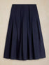 White Stuff Marlowe Midi Skirt Dark Navy