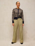 White Stuff Lois Fairisle Cardi Navy Multi