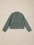 White Stuff Margot Cardi Dark Green
