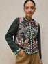 White Stuff Nomad Knit Jacket Grey Multi