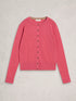 White Stuff Lois Cardi Mid Pink