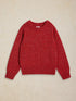 White Stuff Lucie Crew Neck Jumper Bright Red