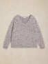White Stuff Texture V Neck Jumper Light Natural