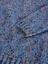 White Stuff Texture V Neck Jumper Mid Blue
