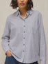 White Stuff Libby Organic Cotton Shirt Blue Multi