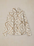 White Stuff Sophie Organic Cotton Shirt Ivory Print
