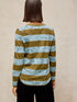 White Stuff Clara Stripe Ls Tee Blue Multi