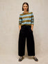 White Stuff Clara Stripe Ls Tee Blue Multi