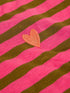 White Stuff Clara Stripe Embroidered Tee Pink Multi