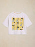 White Stuff Katya Graphic Tee White Print