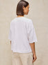 White Stuff Katya Graphic Tee White Print