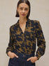 White Stuff Ronley Shirt Green Print