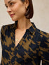 White Stuff Ronley Shirt Green Print