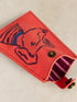 White Stuff Pet Pals Card Holder Mid Red