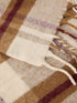 White Stuff Shelley Brushed Check Scarf Natural Multi
