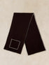 White Stuff Whipstitch Scarf Dark Brown