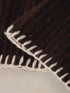 White Stuff Whipstitch Hand Warmer Dark Brown