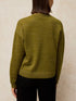 White Stuff Sansa Sparkle Cardi Mid Green